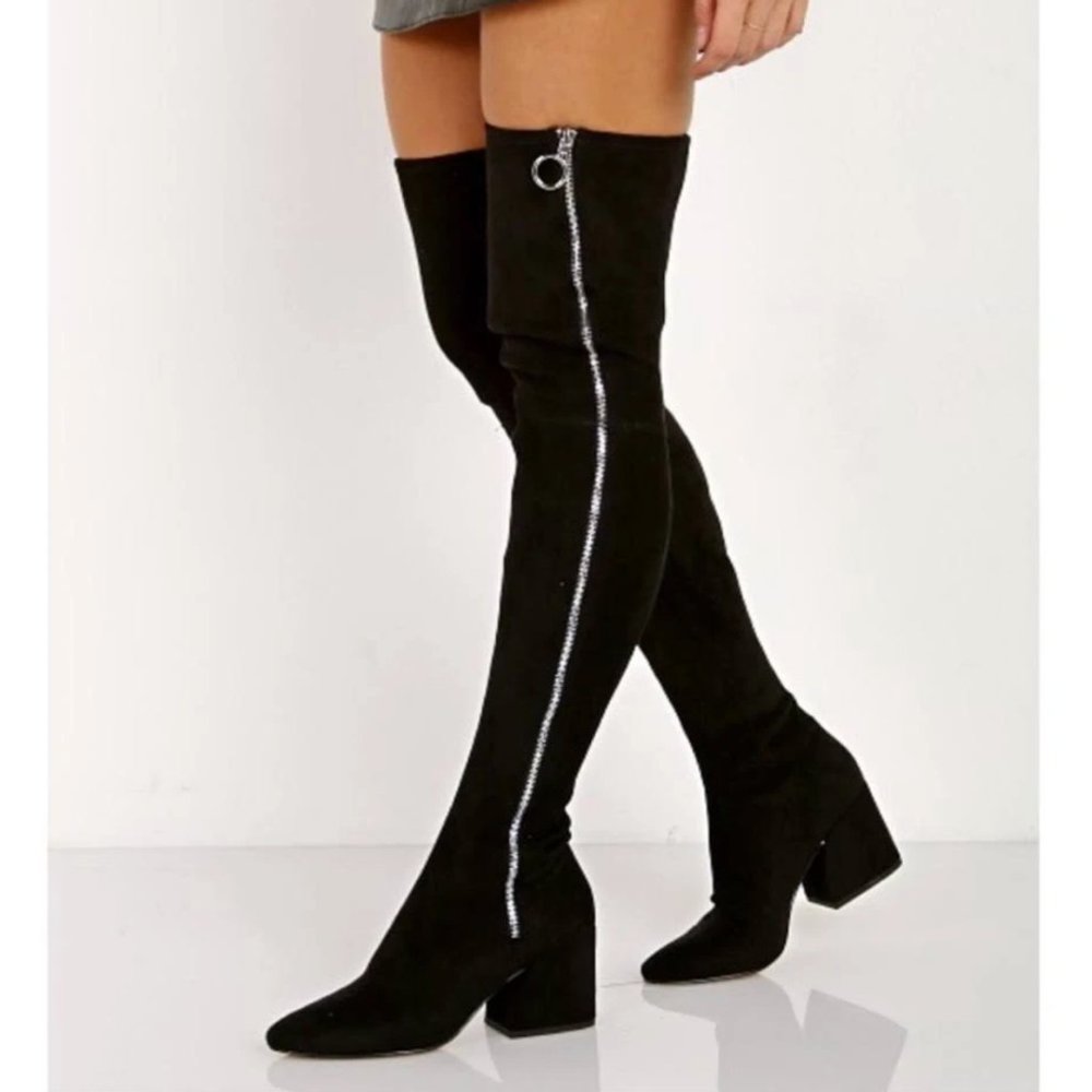 Dolce Vita Over The Knee Stella Suede Boot